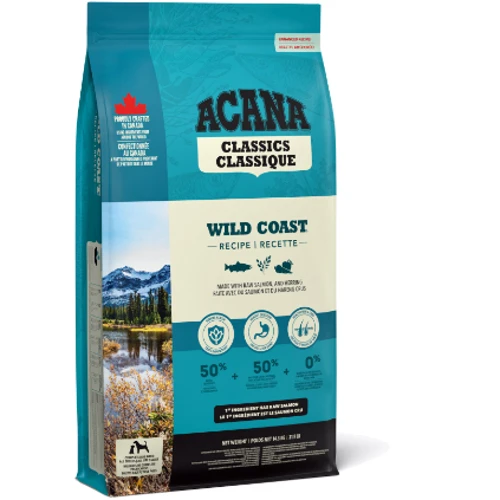 Сухой корм ACANA Wild Coast Recipe для собак всех пород с рыбой 14.5 кг (a56217): Возраст Любой возраст