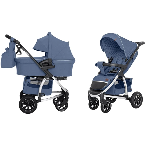 Коляска универсальная Carrello Vista 2 в 1 Denim Blue (CRL-6506 Denim Blue)