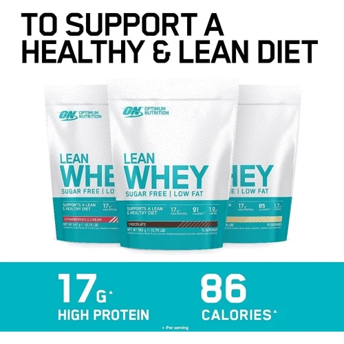 Протеїн Optimum Nutrition Opti-Lean Whey Powder 347 g / 15 servings / Strawberry: Вид сироваткові
