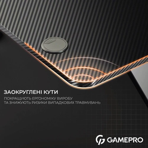 Стол OfficePro Black (GD012) фото 9