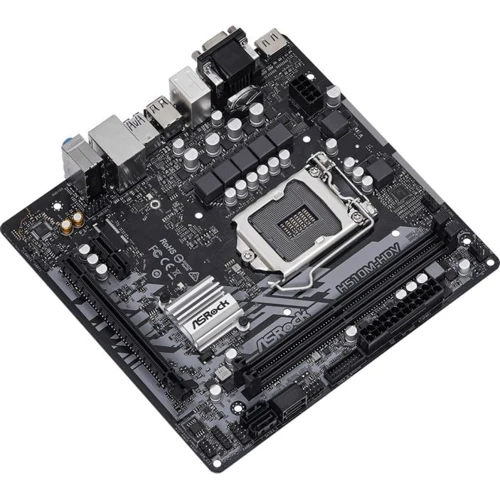 ASRock H510M-HDV microATX 2xDDR4 3200,HDMI,DVI-D,D-SUB: Оперативная память 2xDDR4 3200 МГц, до 64 ГБ
