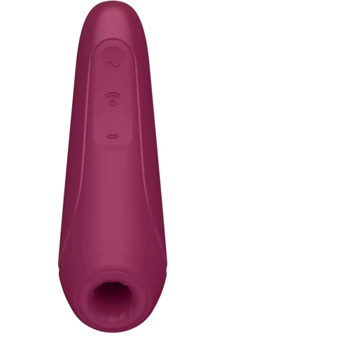 Вакуумный клиторальный стимулятор Satisfyer Curvy 1+ Rose Red