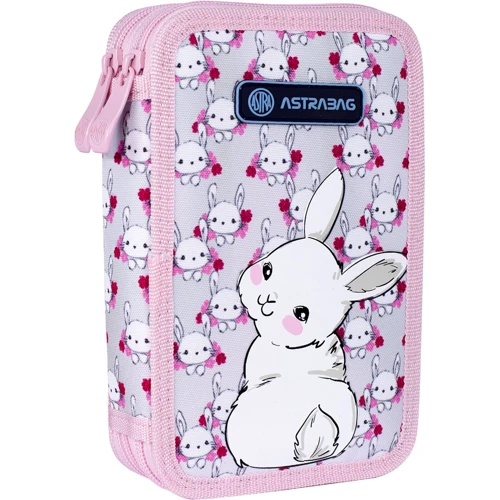 Двойной пенал без наполнения 2 клапана AC2 Sweet Bunny (503021020): Пол Для девочек