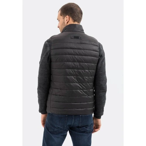 Жилет Camel Active Weste 460200-9E52-88 56 темно-серый демисезонный утепленный: Тип застежки На молнии