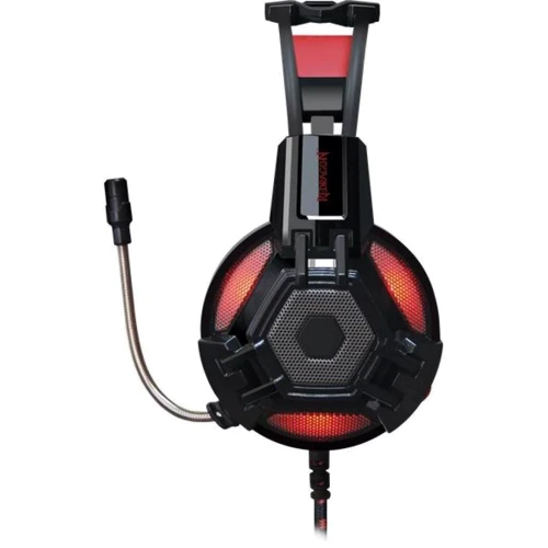 Навушники Redragon Lester Black-Red (64541): Тип кріплення оголовние