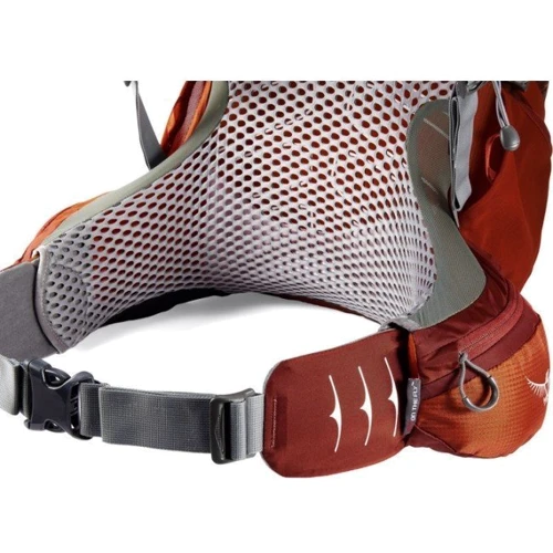 Рюкзак туристический Osprey Atmos AG 65 Cinnabar Red LG				 фото 4