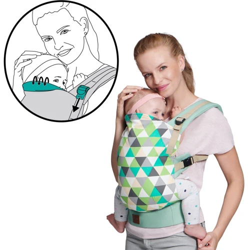 Переноска Kinderkraft Nino Mint (KKNNINOMINT000)