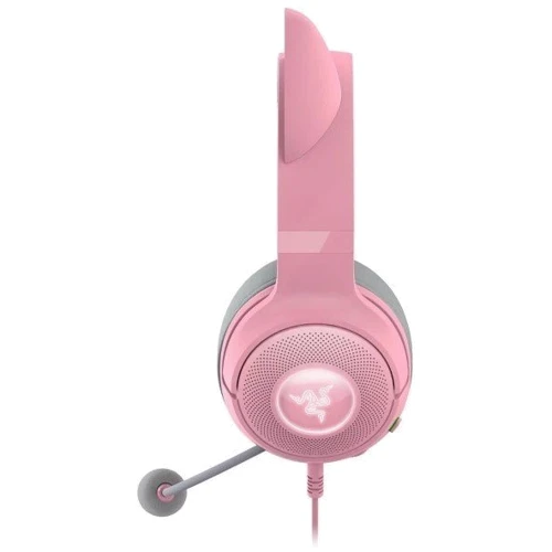 Наушники Razer Kraken Kitty V2 Quartz (RZ04-04730200-R3M1): Тип конструкции полноразмерные