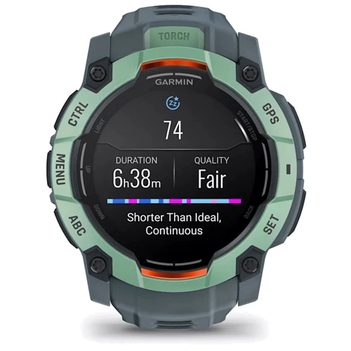 Смарт-часы Garmin Instinct 3 AMOLED 50mm Neotropic with Twilight Band (010-03020-01) фото 9