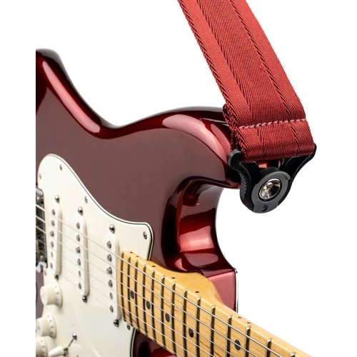 Ремень гитарный D`ADDARIO 50BAL11 Auto Lock Guitar Strap (Blood Red) фото 3