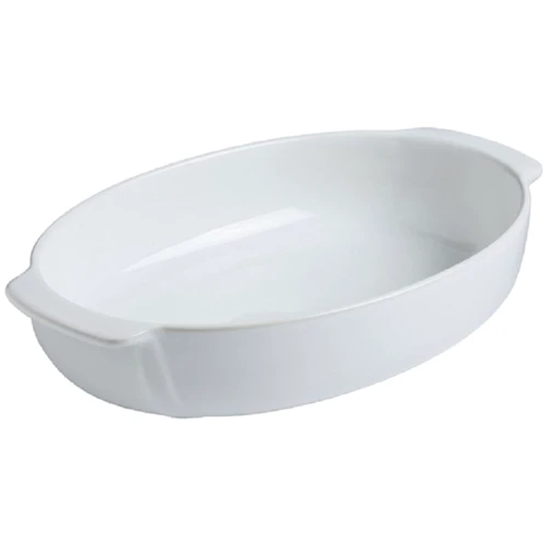 PYREX SIGNATURE 25x18 см/для запекания/овальн/керам/белый (SG25OR1)