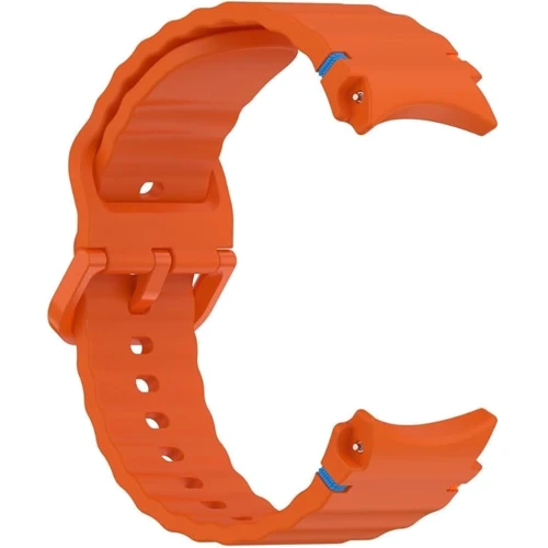BeCover Strap Ribbed Tape Orange для Samsung Galaxy Watch (20mm) 4 40mm-44mm/5 40-44mm/6 40-44mm/7 40-44mm (712046) фото 6