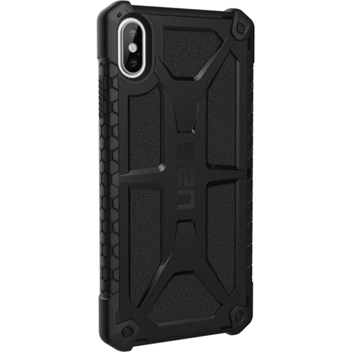 Чехол для iPhone Urban Armor Gear UAG Monarch Black (111101114040) for iPhone Xs Max: Материалы поликарбонат и полиуретан