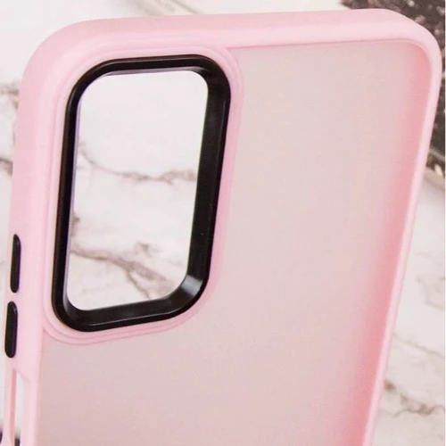 Чохол для телефона Epik TPU+PC Lyon Frosted Case Pink для Motorola G85 / Edge 50 Fusion: Колір розовый