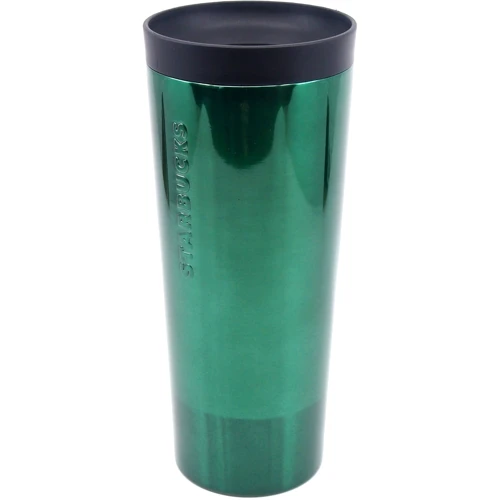 Термокружка Starbucks Shimmer Steel Tumbler 473 мл Green: Матеріал колби Нержавіюча сталь
