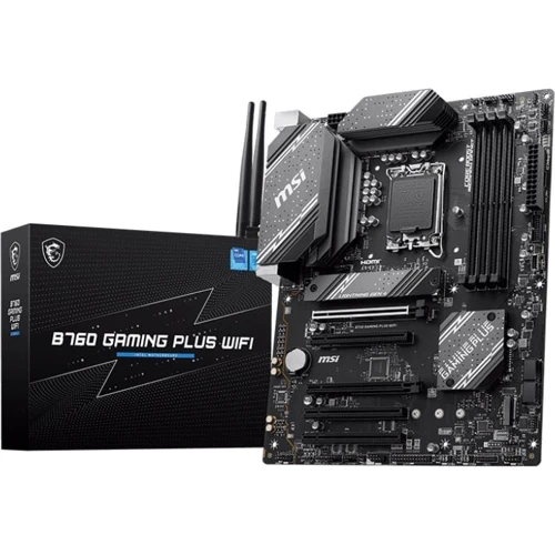 MSI B760 GAMING PLUS WIFI DDR4 UA: Разъемы на плате USB 3.2 Gen 1, СОМ, USB 2.0