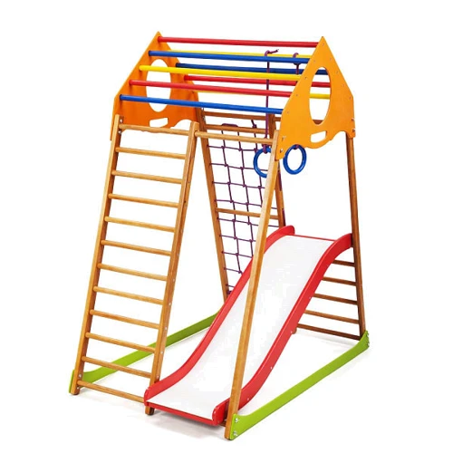 Детский спортивный комплекс для дома SportBaby KindWood Plus 1: Назначение для дома