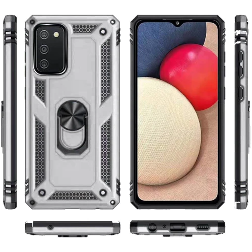 Чохол для телефона BeCover Military Silver for Samsung A025 Galaxy A02s (706015): Тип накладка на задню частину