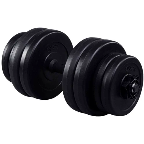 Гантель Fit-On 2x16 кг битумные фото 5