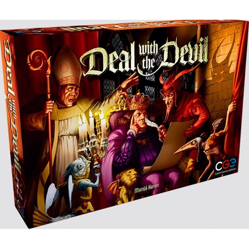 Настольная игра Czech Games Edition Deal with the Devil EN НА АНГЛИЙСКОМ ЯЗЫКЕ