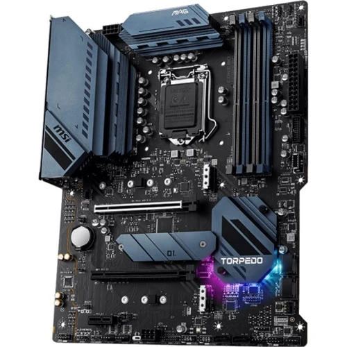 MSI MAG B560 TORPEDO: Разъемы на плате SATA 3.0, M.2