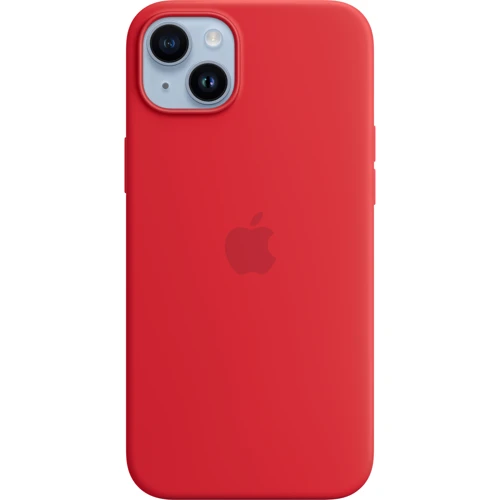 Чехол для iPhone Apple iPhone 14 Plus Silicone Case with MagSafe - (PRODUCT)RED (MW513ZE/A)