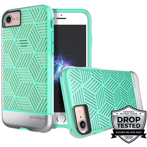 Чехол для iPhone Prodigee Stencil Teal/Silver for iPhone SE 2020/iPhone 8/iPhone 7: Тип аксессуара чехол