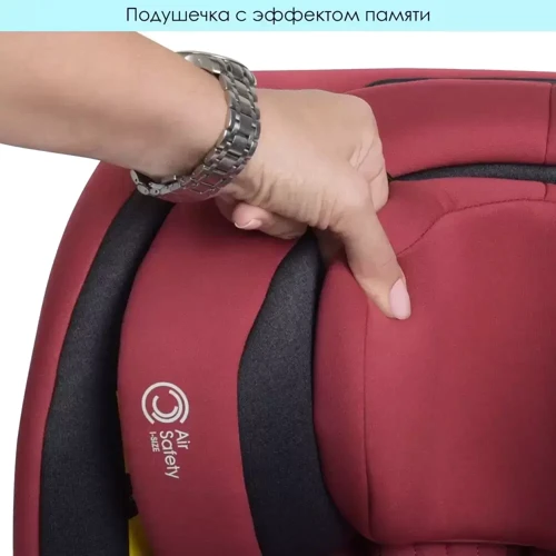 Автокресло El Camino (0-36кг) ME 1081 I-TRUST 360 ISOFIX Red (ME 1081) фото 9