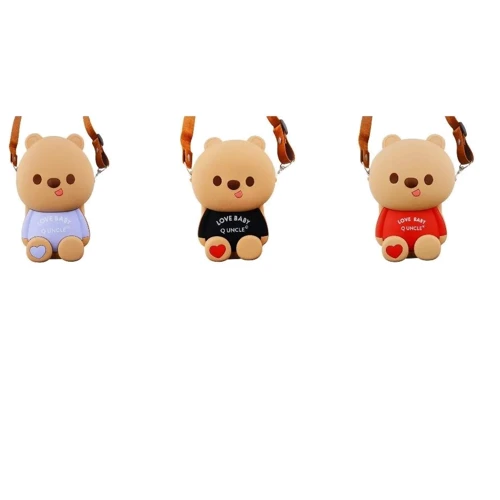 Сумка PRC на плечо Bear Love 12.5x15x5 red: Тип Сумка