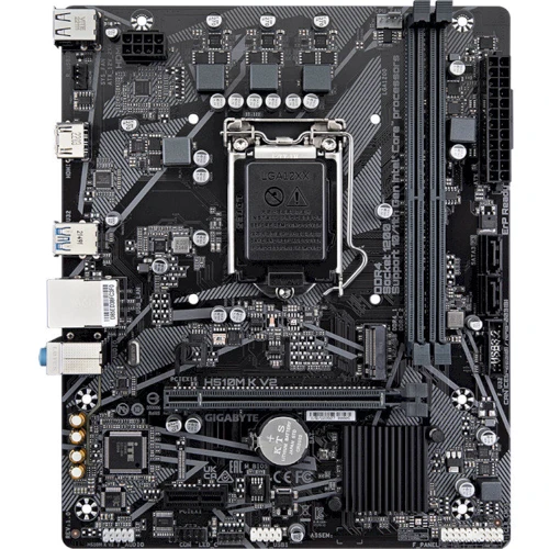 Gigabyte H510M K V2: Оперативная память 2xDDR4 3200 МГц, до 64 ГБ