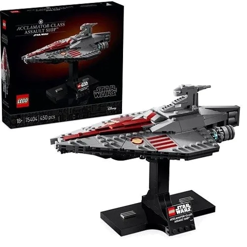 Конструктор LEGO Star Wars Штурмовой корабль класса Аккламатор 450 деталей (75404): Количество деталей, шт. 450