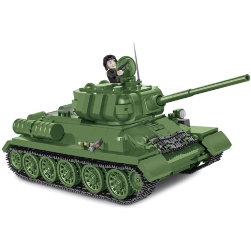 Конструктор COBI Вторая Мировая Война Танк Т-34/85, 668 деталей