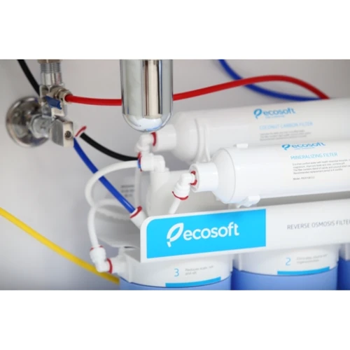 Фільтр для питної води із системою зворотного осмосу Ecosoft Absolute 6-50M (MO650MECO): Вид крана Модерн - двойной