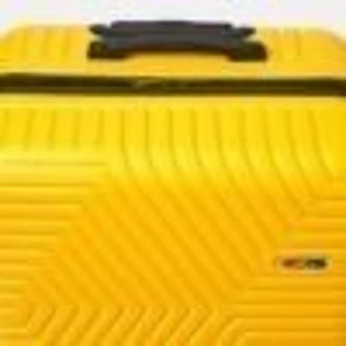 Чемодан Ricco Grande М желтый (T1ABS600yellow-M): Застежка Молния