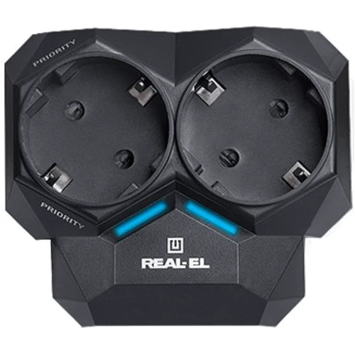 Сетевой фильтр REAL-EL AR-01, black (EL122300005)
