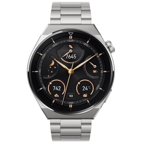 Смарт-часы Huawei Watch GT 3 Pro 46mm Titanium with Titanium Strap: Материал корпуса титан
