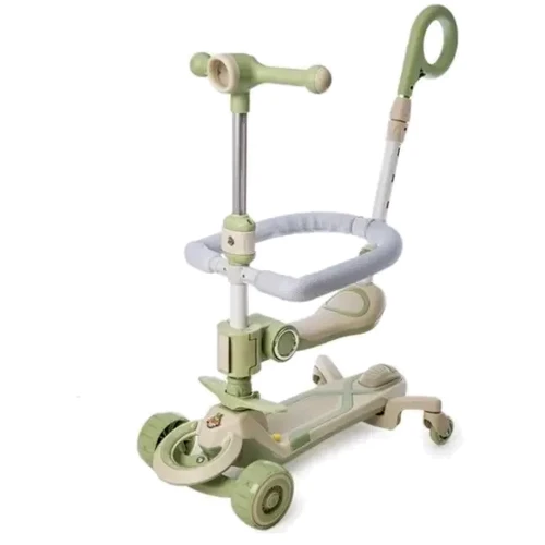 Самокат детский 5 в1 Maraton Baby Care 388 зеленый фото 7