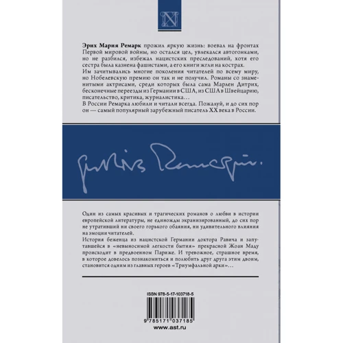 Тріумфальна арка: Кількість сторінок 512