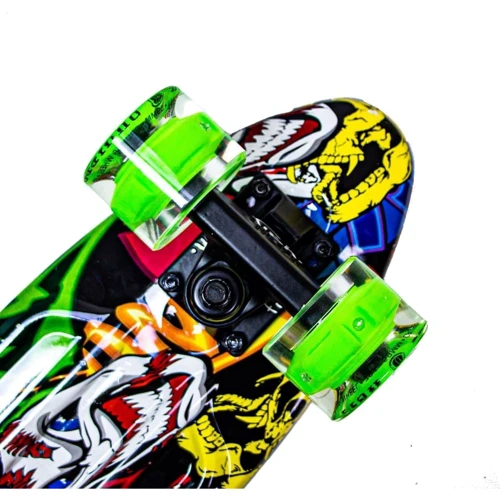 Penny Board Fish Joker Светящиеся колеса