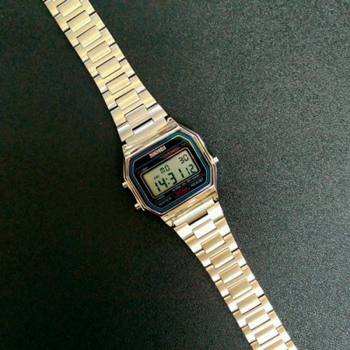 Наручний годинник Skmei Popular Silver 1123S: Тип Мужские
