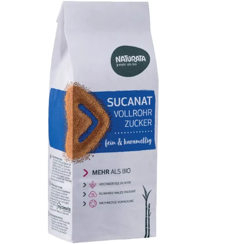 Цукор Naturata очеретяний Sucanat нерафінований органічний 400 г (4024297009375)