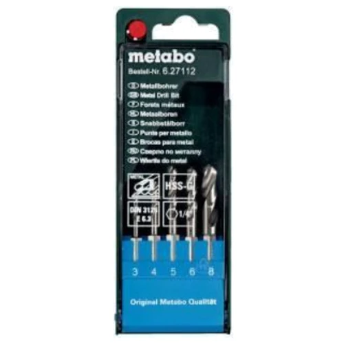 Набір свердел по металу Metabo 627112000: Виробник Metabo