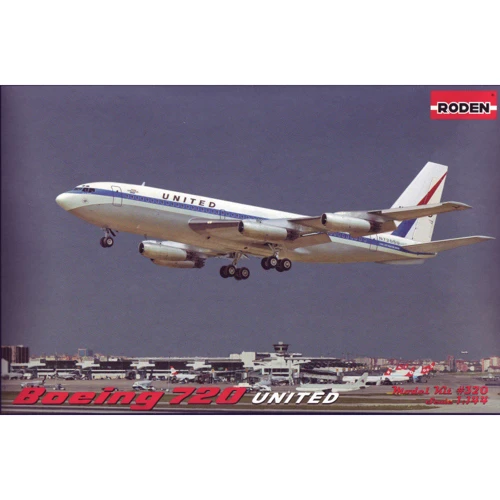 Модель Roden Авіалайнер Boeing 720 United (RN320)