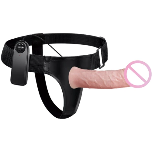Страпон LYBAILE Vibrating Strap On Flesh