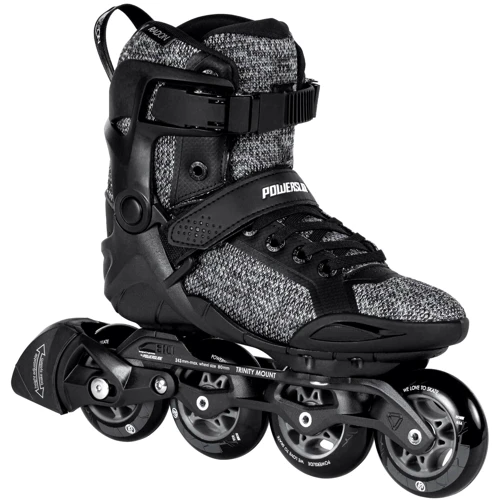 Роликовые коньки Ролики Powerslide Phuzion Radon Black White 80, 42,0 (901975): Тип одноразмерные