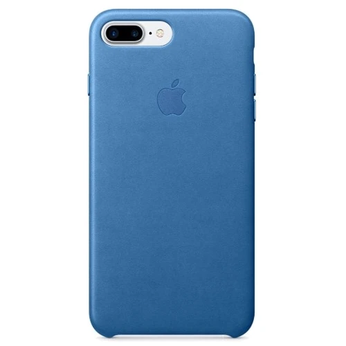 Чехол для iPhone Apple Leather Case Sea Blue (MMYH2) for iPhone 8 Plus/iPhone 7 Plus