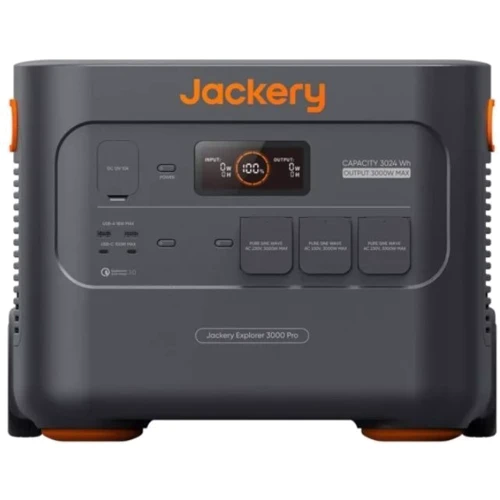 Зарядная станция Jackery Explorer 3000 PRO 3024Wh 3000W (70-3000-EUOR01): Емкость аккумулятора, Вт/ч 3024