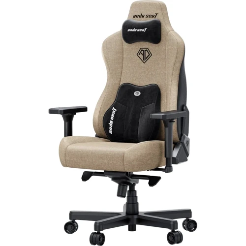 Кресло игровое Anda Seat Kaiser 3E XL Dark Beige Fabric (AD23YC-XL-09-H-CF-H01)
