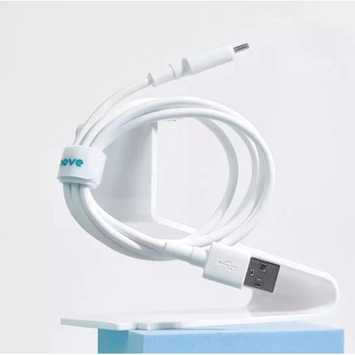 Кабель Proove USB Cable to USB-C Small Silicone 3A 1m White фото 3
