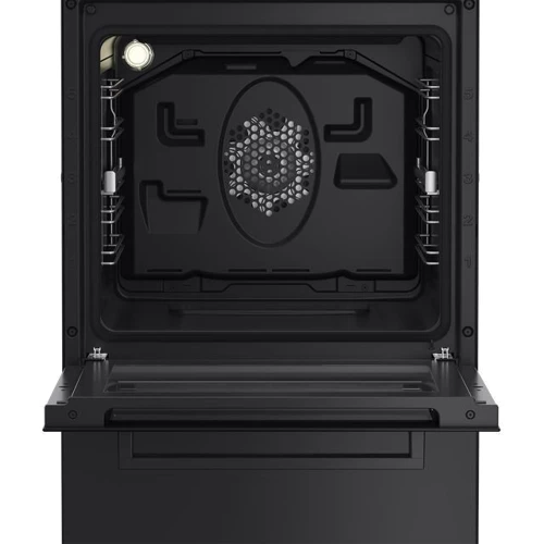 Плита комбінована Beko FSM52330DBDS: Управління механічне, сенсорне